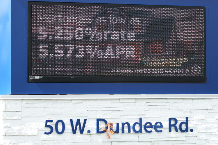 Average mortgage rate edges higher after four weeks of declines